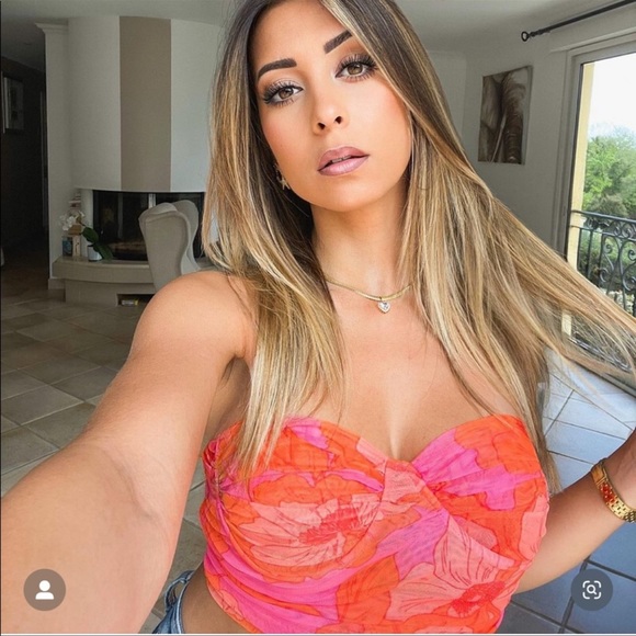 ZARA BLOGGERS FAV CORSET TULLE TOP - Picture 5 of 10